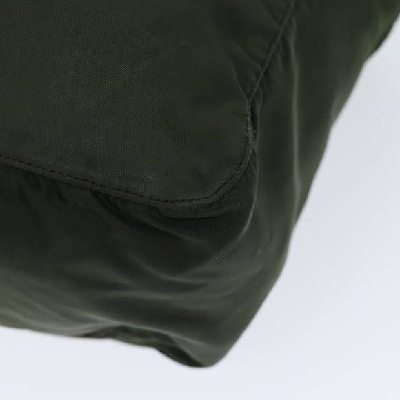 PRADA Hand Bag Nylon Khaki Auth ac2986 - Picture 16 of 16